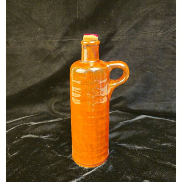 Decorative Stoneware Wine Decanter Bottle - Picture 1 of 9